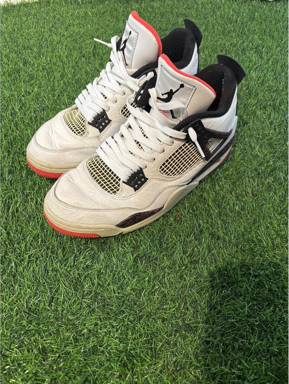 NIKE AIR JORDAN 4 RETRO FLIGHT NOSTALGIA ~ SIZE 10.5~ 308497-116